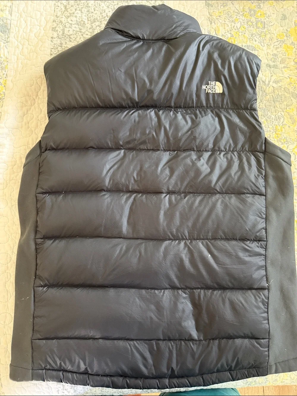 The North Face Black Quilted Down Vest